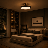 Norven Living Modern Round LED Ceiling Light