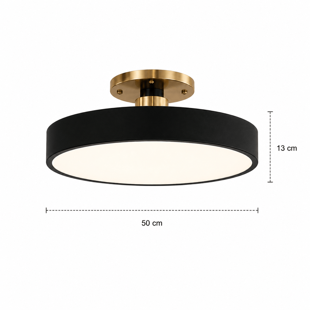 Norven Living Modern Round LED Ceiling Light