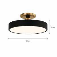 Norven Living Modern Round LED Ceiling Light