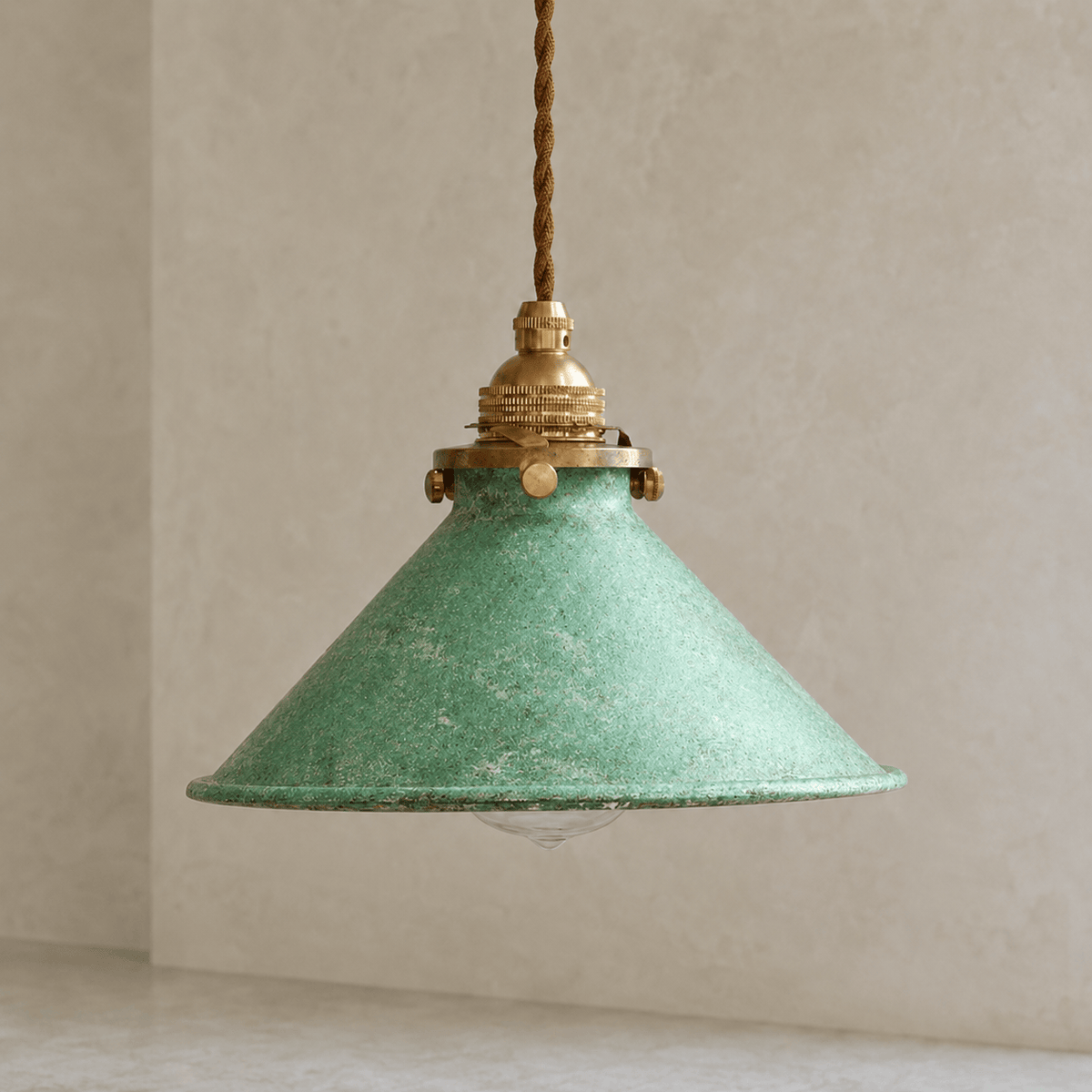 Norven Living Pendant Lights Industrial Cone