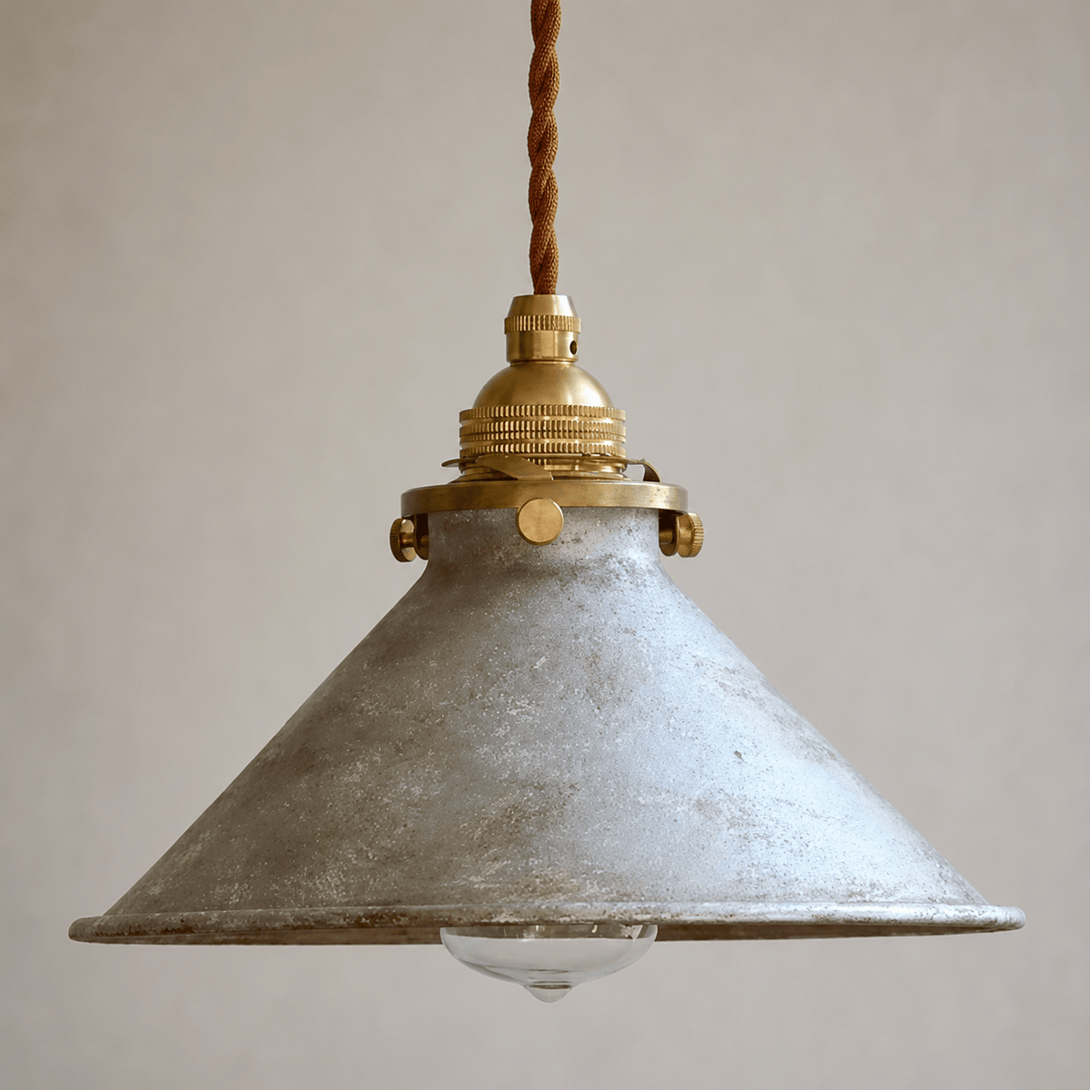 Norven Living Pendant Lights Industrial Cone