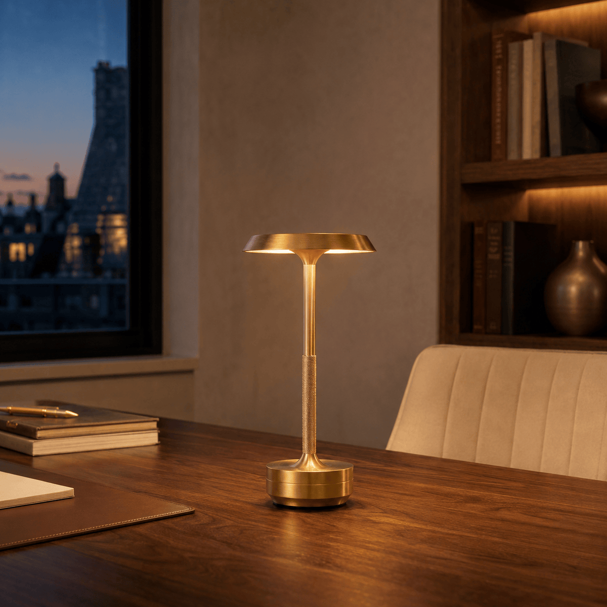 Norven Living Rechargeable Cordless LED Touch Table Lamp – Oria