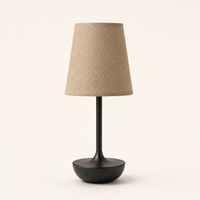 Norven Living Rechargeable Cordless Table Lamp with Fabric Shade – Marlow