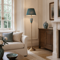 Norven Living Retro Floor Lamp Ceramic
