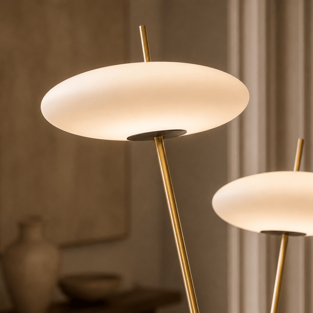 Norven Living Tripod Floor Lamp Modern LED