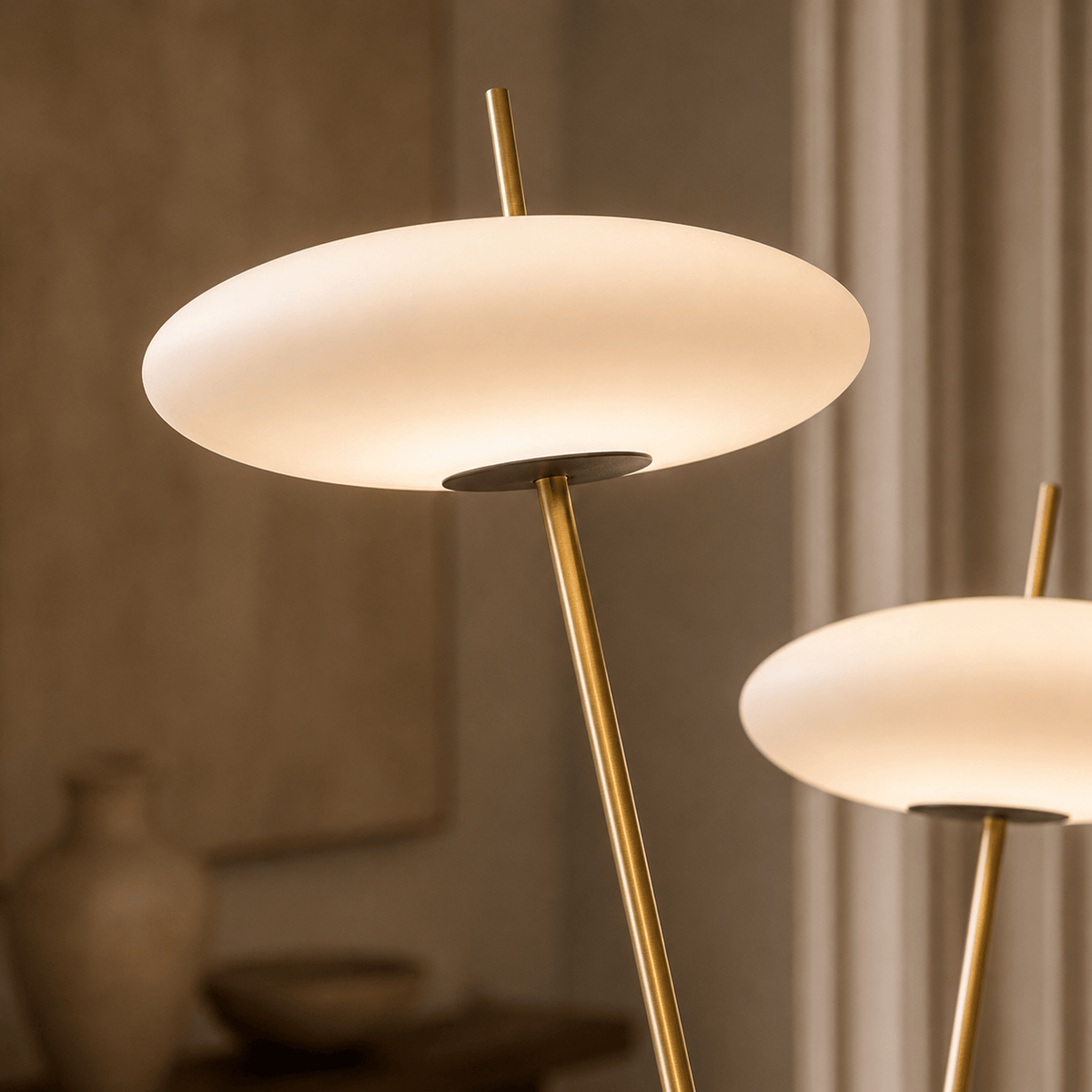 Norven Living Tripod Floor Lamp Modern LED