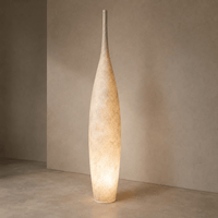 Norven Living Uplighter Floor Lamp Vase Shape Resin