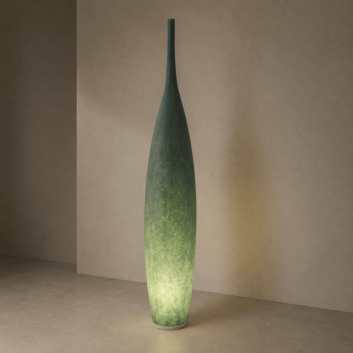 Norven Living Uplighter Floor Lamp Vase Shape Resin