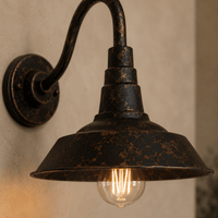 Norven Living Wall Lights Industrial Vintage Iron