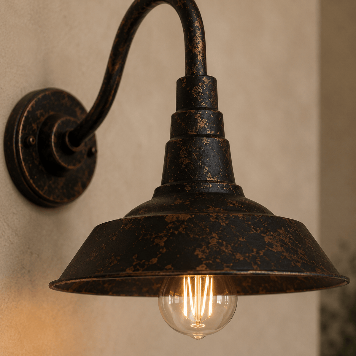Norven Living Wall Lights Industrial Vintage Iron